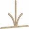 Ekena Millwork Richland Rough Sawn Timber Gable Bracket, Douglas Fir, 108"W x 72"H x 2"D x 4"F, 16/12 Pitch GBW108X72X0204RIC00RDF - alternate 5